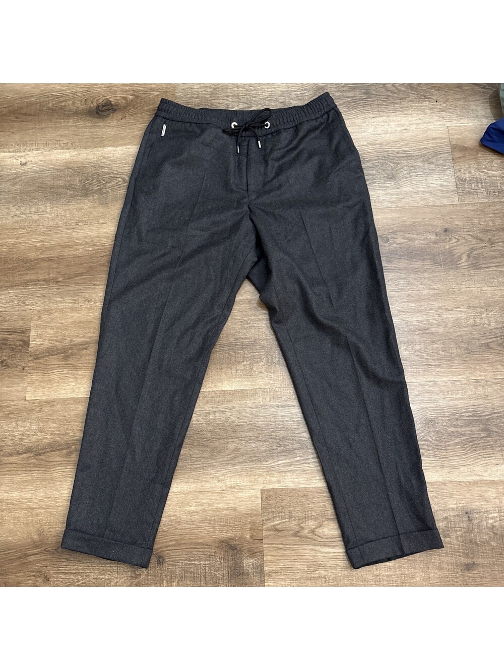 The Kooples gray Wool Blend Tailored Dress Pants Trousers Size US 12